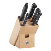 Zwilling - Gourmet Knivset med knivblock 6 delar