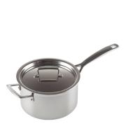 Le Creuset - 3-Ply Kastrull med lock 20 cm 3,8 L