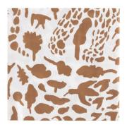 iittala - Oiva Toikka Collection Servett Cheetah 33x33 cm Brun