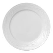 Royal Copenhagen - White Fluted Tallrik flat 27 cm