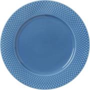 Lyngby Porcelæn - Rhombe Color Tallrik 27 cm Blå