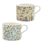 Morris & Co - Pure Morris Mugg 2-pack Daffodil & Willow Bough