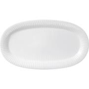 Kähler - Hammershøi Oval serveringsfat 40x22,5 cm Vit