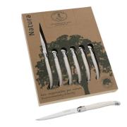 Jean Dubost Laguiole - Grillkniv 6-pack Biodegradable Vit