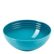 Le Creuset - Signature djup tallrik 16 cm caribbean