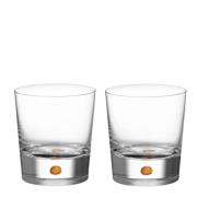 Orrefors - Intermezzo Guld Double Old Fashioned 40 cl 2-pack