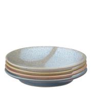 Denby - Assiett 17 cm 4-pack Flerfärgad