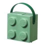 Lego - Låda med Handtag Ljusgrön