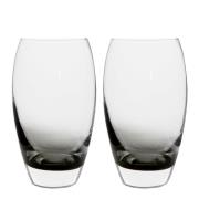 Denby - Halo/Praline Stor Tumbler 54 cl 2-Pack Svart/Klar