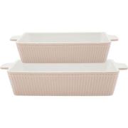 GreenGate - Everyday Alice ugnsformset 27+36 cm creamy fudge