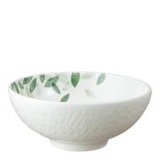 Denby - Greenhouse skål 14 cm vit/grön