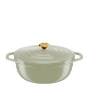 Tefal - Air Soft Light gryta oval 5,7 L 30x23 cm linnegrön