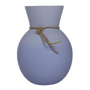 Nybro Crystal - Happy Vas 23 cm Lavendel