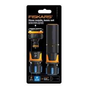 Fiskars - Comfort startset med munstycke och kopplingar 13-15 mm svart