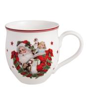 Villeroy & Boch - Toy's Delight mugg jultomten 39 cl vit