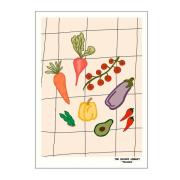 Poster & Frame - Engberg Studio poster 30x40 cm farmers market veggies