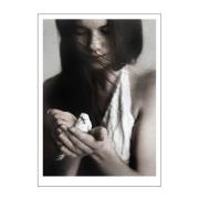 Poster & Frame - Ingrey Studio poster 50x70 cm girl & bird