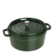 Staub - Gryta 6,7 L rund Grön