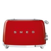 Smeg - Smeg Brödrost 4 skivor TSF02 kvadrat Röd