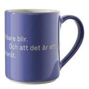 Design House Stockholm - Astrid Lindgren Mugg Blå Hyss hittar man inte...