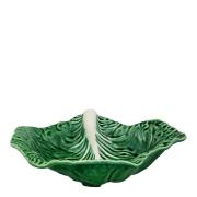Bordallo Pinheiro - Cabbage Fat djup Kålblad 35 cm Grön