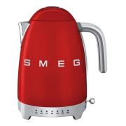 SMEG - 50's Style Vattenkokare 7 temperaturer KLF04 1,7 L Röd