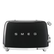 Smeg - Smeg Brödrost 4 skivor TSF02 kvadrat Svart