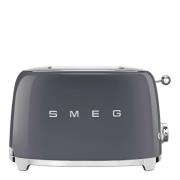 Smeg - Smeg Brödrost 2 skivor TSF012 Grå