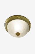 Aneta Lighting - Badrumsbelysning Napoli Plafond - Brons - Badrumsbely...