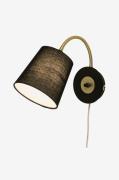 Aneta Lighting - Vägglampa Ljusdal - Svart - Vägglampor - Från Homeroo...