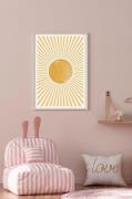 Pelcasa - Poster Boho Sun - Gul - Posters - Från Homeroom