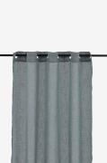Venture Home - Gardin Kaya med öljett 2-pack - Grå - Kanallängder - Fr...