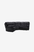 Venture Home - Recliner Sofa Saranda - Svart - 4-sits soffor - Från Ho...