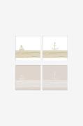 Paperproducts Design - Servetter PPD Mixade No22 4 st 20-pack - Flerfä...