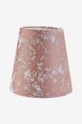 PR Home - Toppringskärm Cia i Printed Cotton 20 cm - Rosa - Lampskärma...