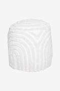 Nordic Furniture Group - Puff Buffy rund - Vit - Fotpallar & puffar - ...