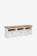 Loft24 - Lowboard Melissa 163 3 lådor - Vit - Skänkar & sideboards - F...