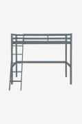 Loft24 - Hög säng ALPI2 90 x 200 cm - Grå - Sängramar - Från Homeroom