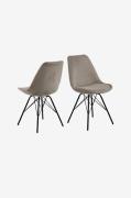 NORDFORM - Matstol Betty, 2 - pack - Beige - Stolar - Från Homeroom