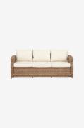 NORDFORM - Soffa 3-sits m/kuddar Gruffudd - Natur - Loungesoffor - Frå...