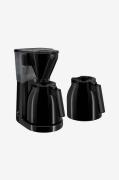 Melitta - Kaffebryggare Easy 2.0 Therm 2 Kannor Svart - Kaffebryggare ...