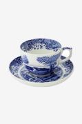 Spode - Stor kopp med fat Blue Italian 56 cl - Blå - Koppar & muggar -...