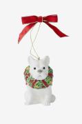 Spode - Julgransdekoration French Bulldog Christmas Tree höjd 8.5cm - ...