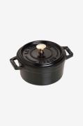 Staub - Gryta La Cocotte rund 10 cm, 0,25 L - Svart - Grytor & kastrul...