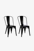 NORDFORM - About France stol, 2-pack - Svart - Stolar - Från Homeroom