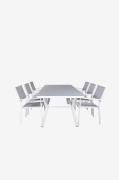 Venture Home - Matgrupp Virya med 6st stolar Copacabana - Vit - Matgru...