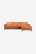 Dorel Home - Hörnsoffa Sektionssoffa Bäddsoffa Perry - Grön - 3-sits s...