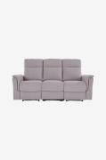 Loft24 - Soffa 3-sits manuell Southbrook - Grå - 3-sits soffor - Från ...