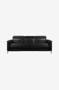 Loft24 - Hörn Soffa 3 Sits 1 Recliner Höger Elektrisk Lund - Grön - 3-...