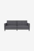 Dorel Home - Bäddsoffa 3-sits Celine - Grå - Bäddsoffor - Från Homeroo...